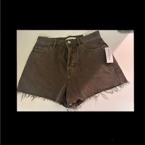 brown pacsun denim shorts